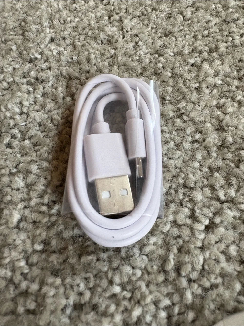 White USB to Type C Charging Cable - Universal Set of Two